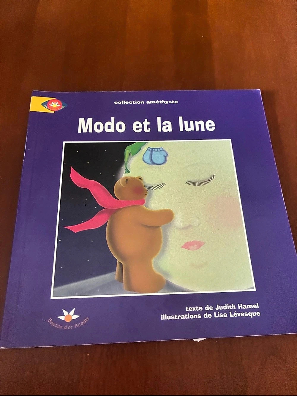 Modo et la lune Children's Illustrated Book